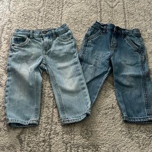 Set of Jeans Light and Mid Wash 18 Mo